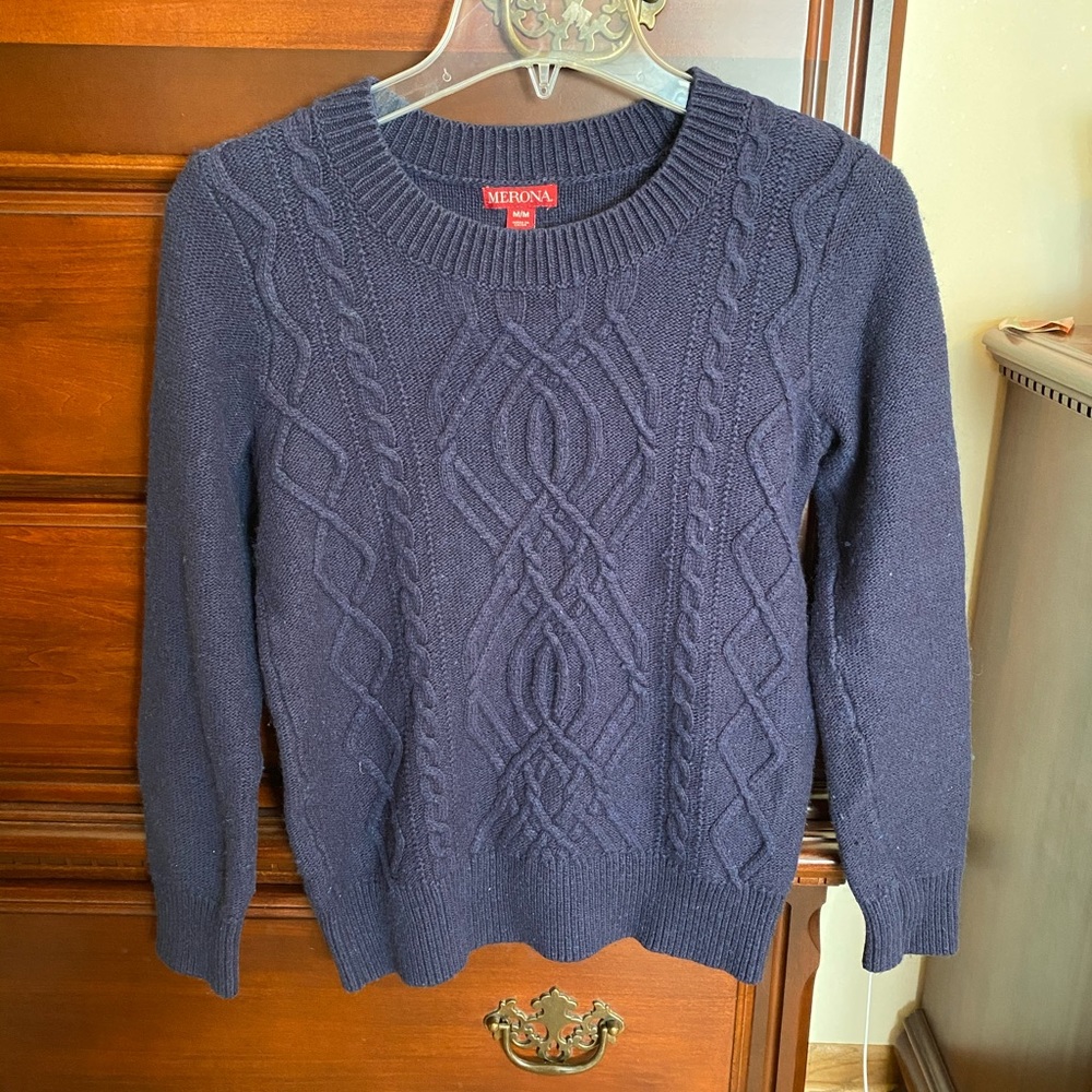Navy Blue Sweater